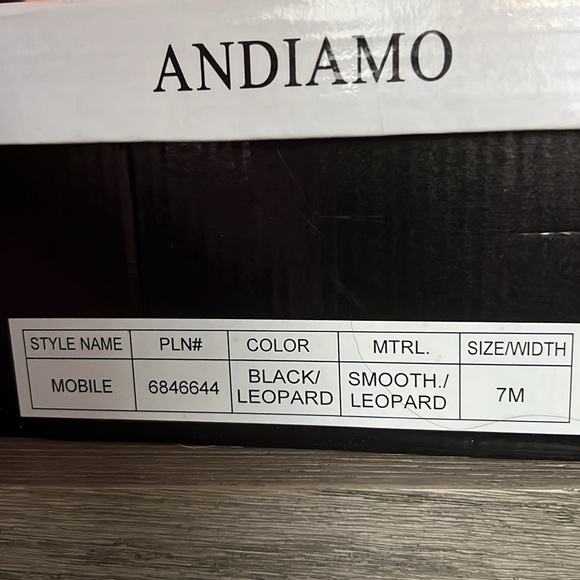 Andiamo Mobile Boots - Smooth Black Leopard - 7 - Picture 14 of 14